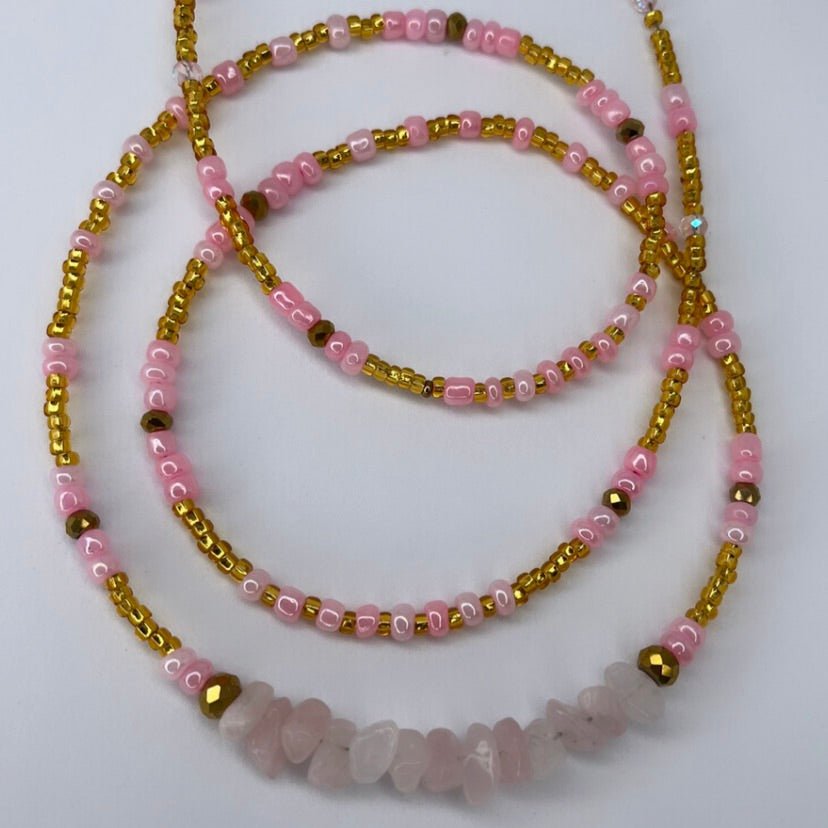 Gold Quartz - Body Shift Beads