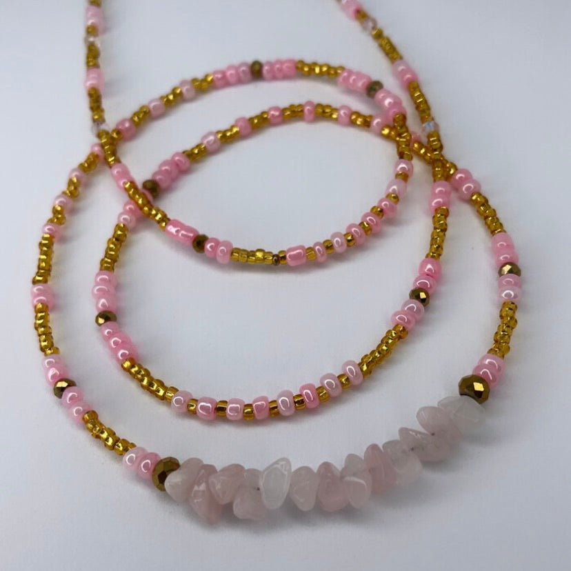 Gold Quartz - Body Shift Beads