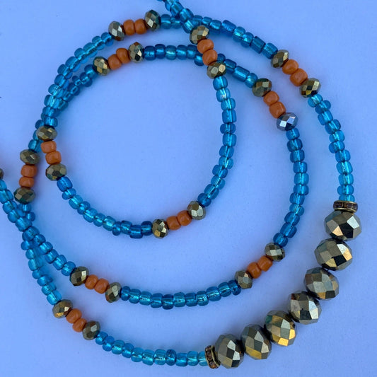 Teal Mixx - Body Shift Beads