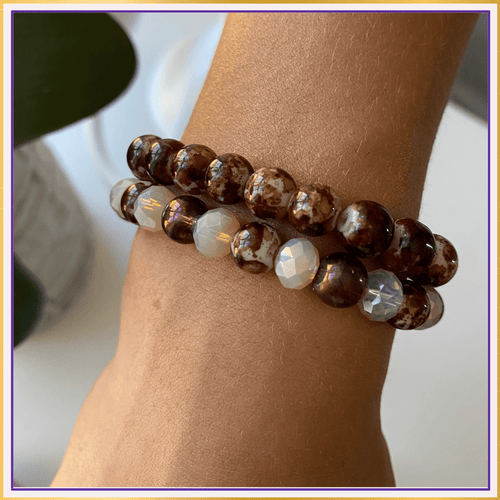 Brown Rose Quartz - Body Shift Beads